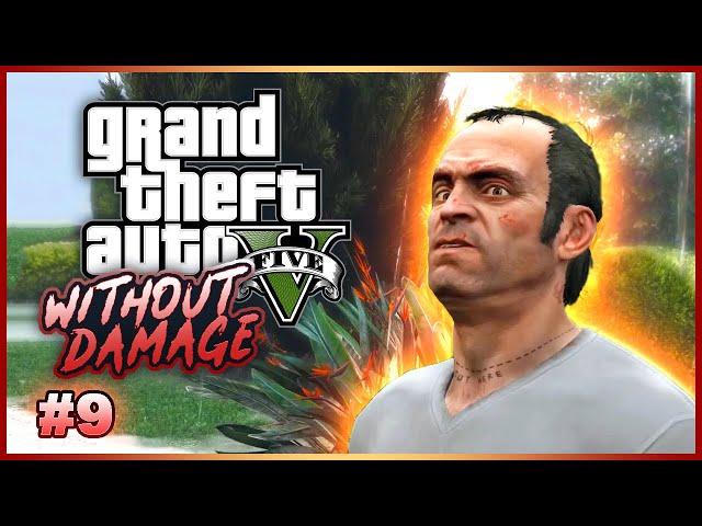 Completing GTA V Without Taking Damage? - No Hit Run Attempts (One Hit KO) #9