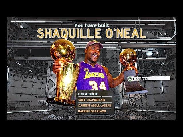 Shaquille O'Neal Build on NBA 2K20 is a DEMIGOD! Best Center Build on NBA 2K20!