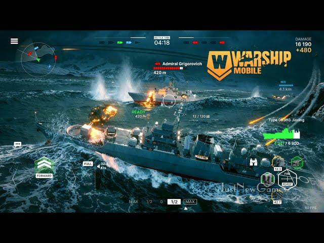 Warships Mobile 2: Naval War (Global) - Gameplay Android