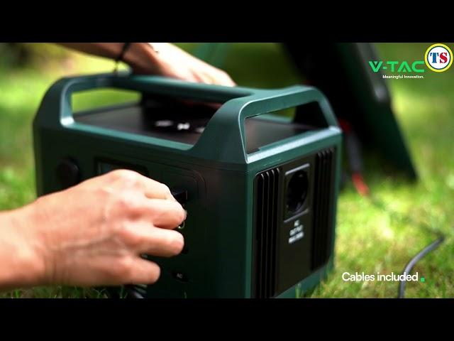 V-TAC 300W Portable Power Station 288wh | Toolstation