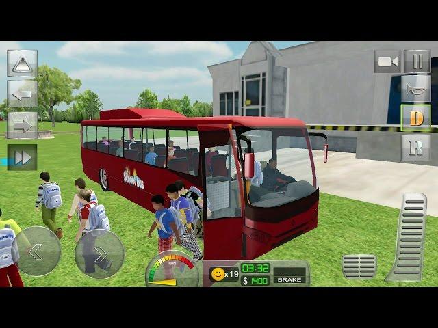 School Bus Driver 3D Simulator Android Gameplay #9