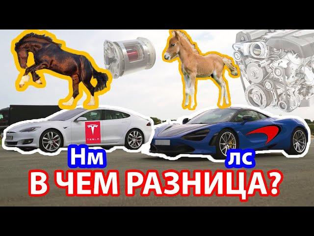 Лошадиные силы vs Крутящий момент | Как это работает | В чем разница