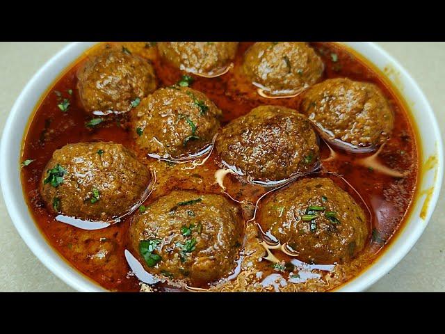 Butter Jaise Soft Zaikedar Lucknowi Kofte Ke Salan Ki Original Recipe | Easy Koftey Ka Salan Recipe