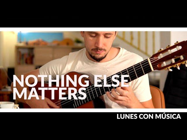 NOTHING ELSE MATTERS (guitar cover) | Lunes con Música  53