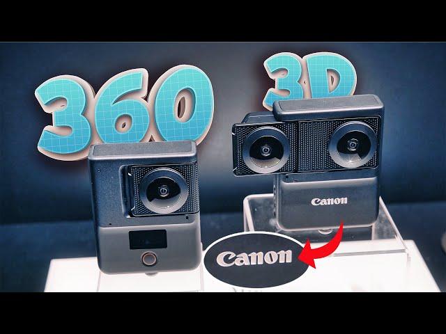 Canon Compact 360° + VR180 Camera First Look: Specs, Price & Availability