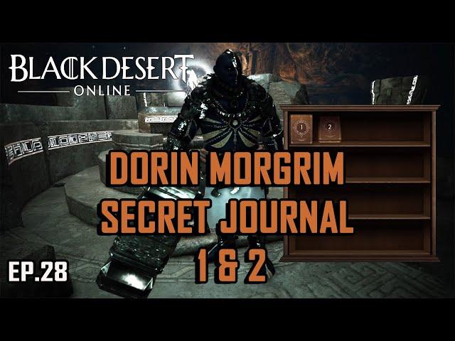 BDO Console - Dorin Morgrim Secret Journal 1 & 2