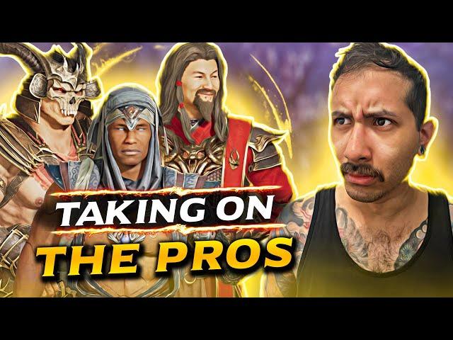 FIGHTING PRO PLAYERS IN MORTAL KOMBAT 1 (Rewind, Grr, ArnKratos and more)