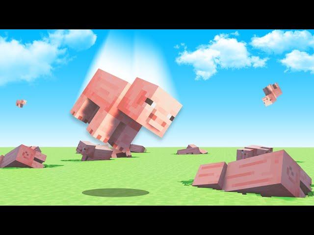 Teardown RAINING Minecraft Pigs!