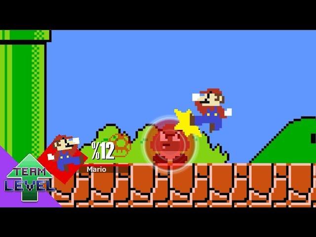 If Super Mario Bros. had Smash Bros. Physics