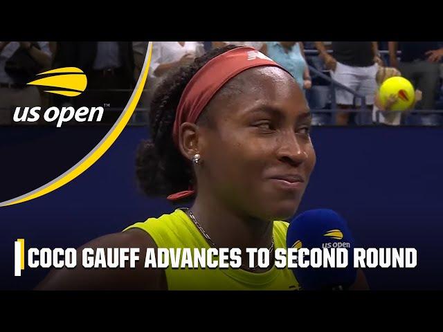 'SLOW'  Coco Gauff jokes about pace-of-play drama after defeating Laura Siegemund | 2023 US Open