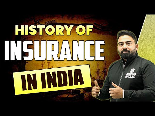 History Of Insurance In India | Insurance Sector | Abhijeet Sir