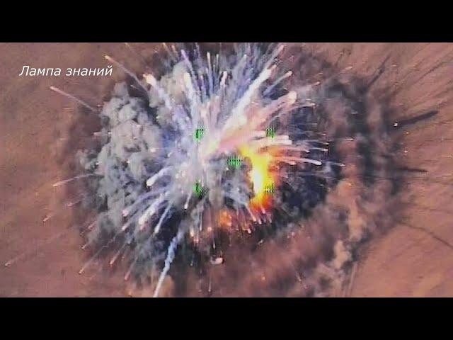 Iskander missile strike in the Buk air defense system of Ukraine