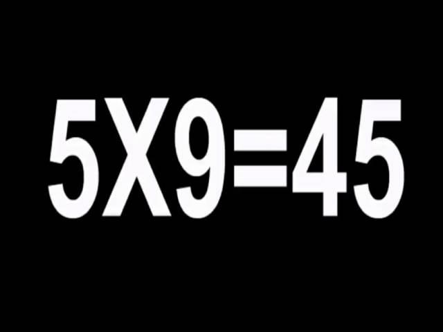 Multiplication Drills 5 TABLE INORDER FORWARD THEN REVERSE