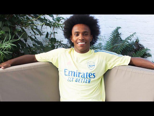 Willian on Martinelli and what David Luiz said to him before signing