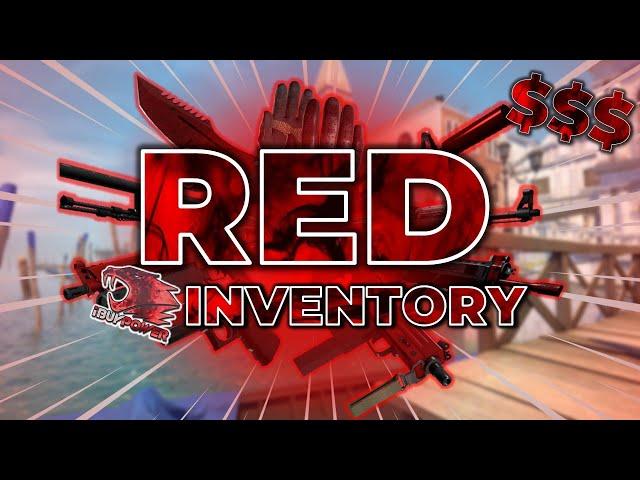 The Best BUDGET Red Theme Inventory! (Skins, Knives, Gloves & More!)