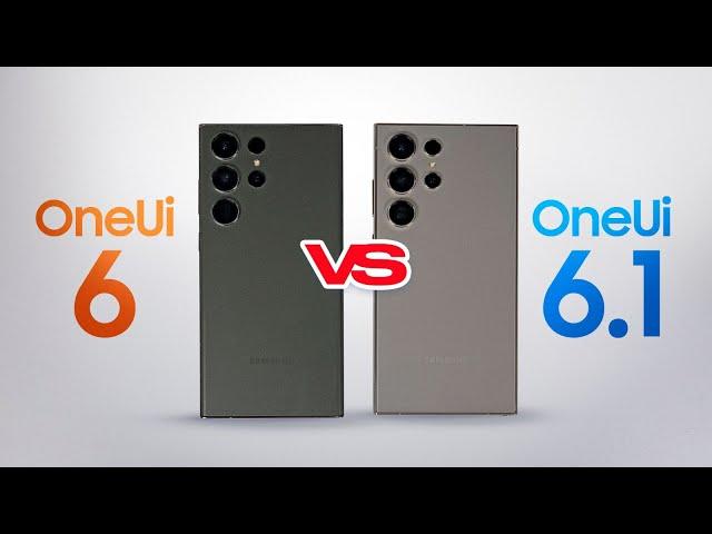 OneUI 6.1 vs OneUI 6.0 on Galaxy S24 Ultra