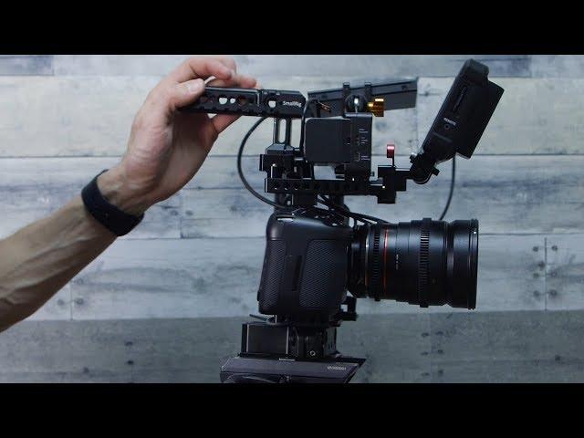 BMPCC4K Cinema Rig & Camera Bag - BlackMagic Pocket Cinema Camera 4K!