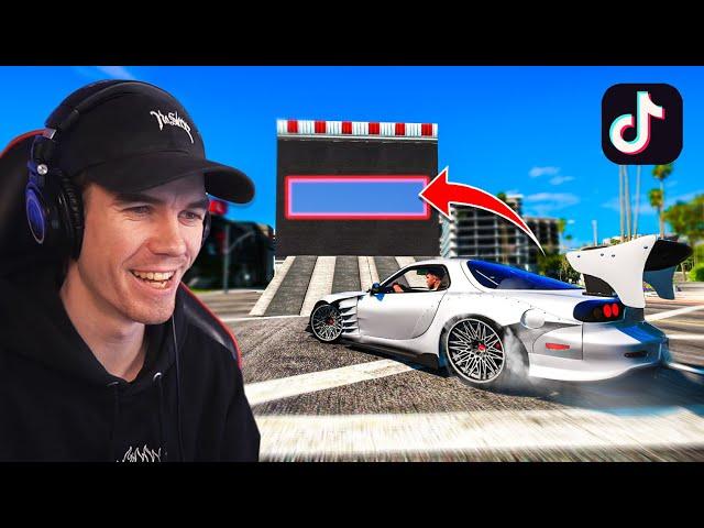 I Tried VIRAL TikTok STUNTS In GTA 5!