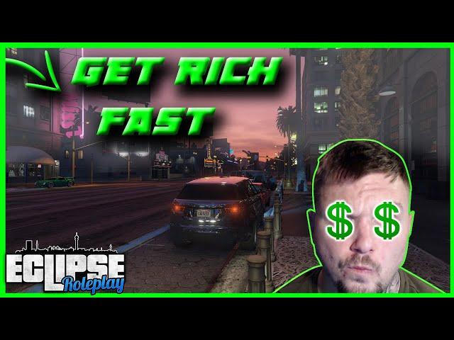 GTA5 Roleplay-Get Rich Fast! The biggest secret on Eclipse RP (GTA5 Roleplay) tutorial #2