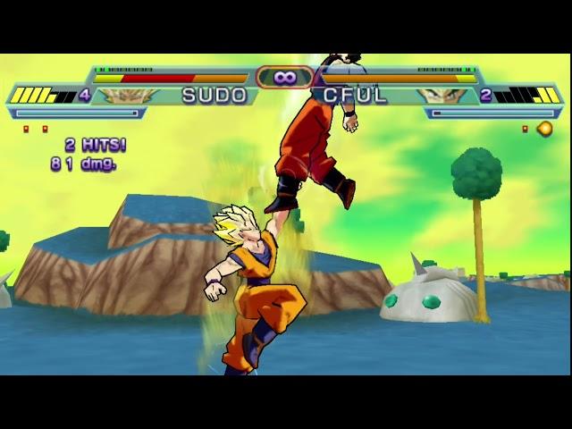 P1: Akito (NA) vs. P2: Creatful_Chaos (NA) - DBZ Shin Budokai 2 Nexus Online