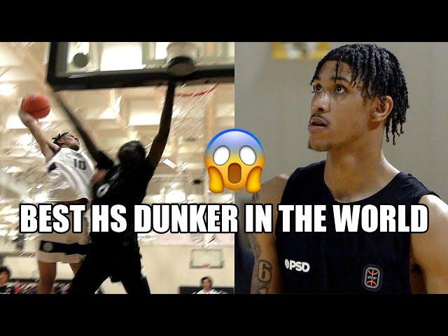 JAHKI HOWARD IS THE BEST DUNKER IN HIGH SCHOOL BASKETBALL!