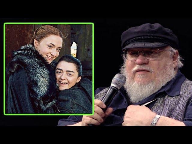 George RR Martin on Arya and Sansa's Relationship