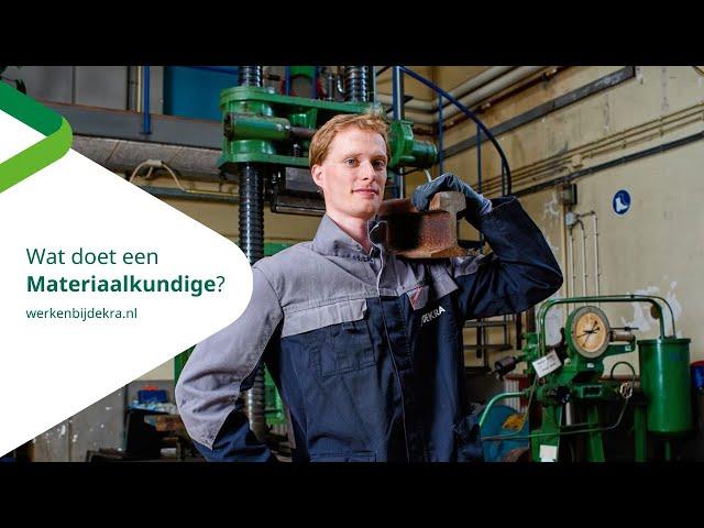 Werken bij DEKRA | Materiaalkundige Jari