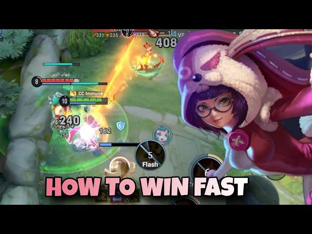 FAST WIN WITH ANGELA || HONOR OF KING ANGELA GAME PLAY || #honorofkings