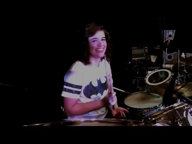 Emily Brooks -- Heads Will Roll Drum Cover