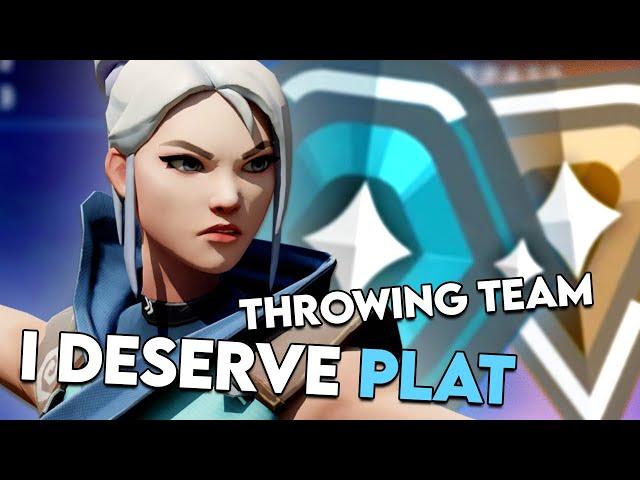 This 1-YEAR HARDSTUCK BRONZE Says He Deserves PLATINUM... So We Made Him Prove It