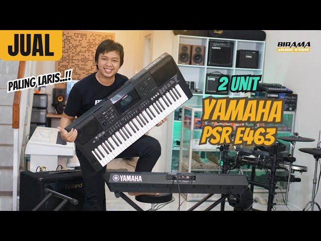 KEMBAR.!! Yamaha PSR E463, dilengkapi dengan 245 style dan 758 voice, paling banyak disuka!