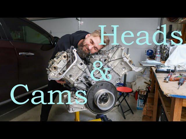 Replacing BMW S85 V10 Head Gaskets - Camshaft Install (V10 M3 Build)