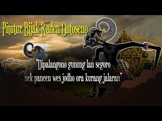 DAHSYAT‼️ Raden Ontoseno: "Jodo Iku Saka Gusti!" Pitutur Jawa Bijak Wayang Kulit ~ Ki Seno Nugroho