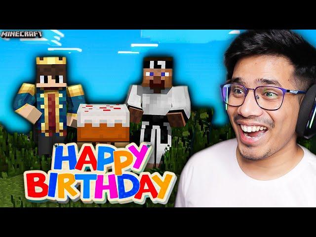 CELEBRATING JACK'S BIRTHDAY IN MINECRAFT ️️