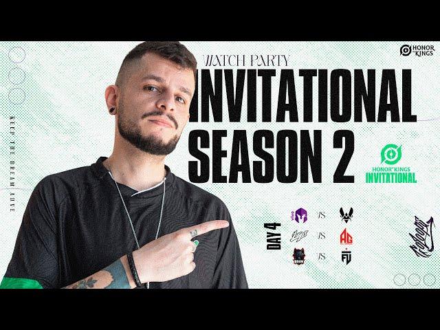  DIA 4 | WATCH PARTY INVITATIONAL SEASON 2 HONOR OF KINGS