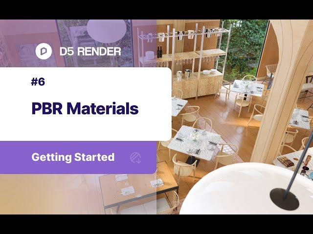 PBR Materials - #6 Getting Started with D5 Render