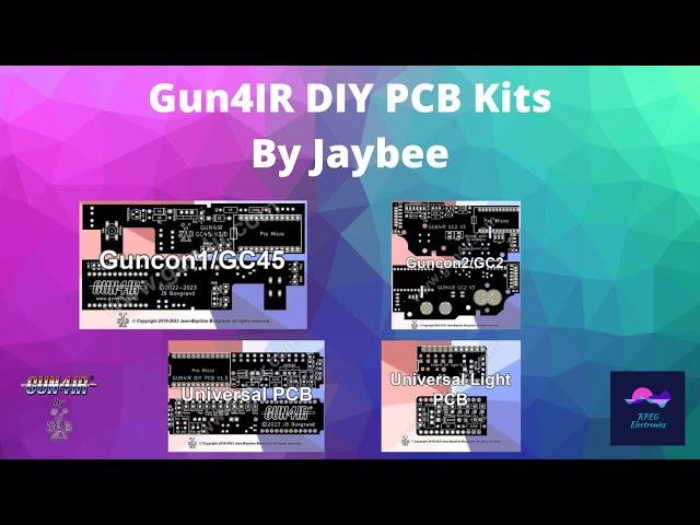 GUN4IR DIY PCB Kits by Jaybee, (Distributed by Official US Seller RPEG Electronics)