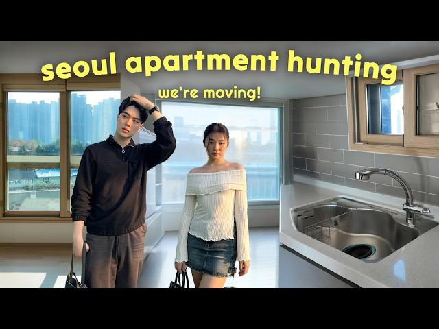 WE ARE MOVING!  Touring 7 Korean Apartments & Finding our New Dream House in Seoul! *Shocked*