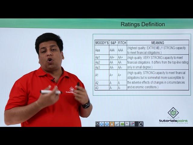 Credit Rating Agencies Rating Definition