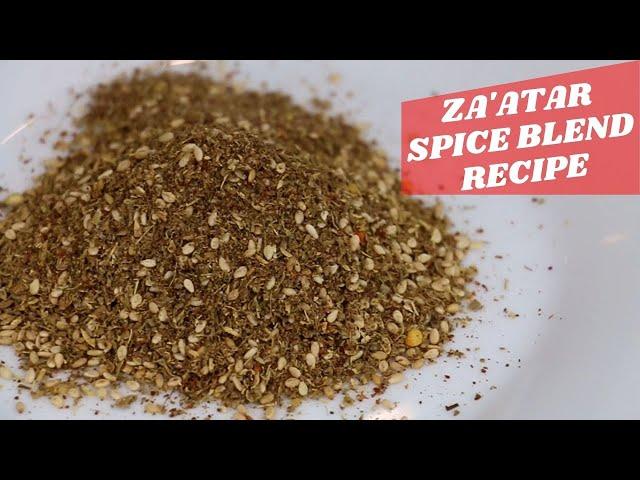 How to make zaatar ( Za'atar recipe )