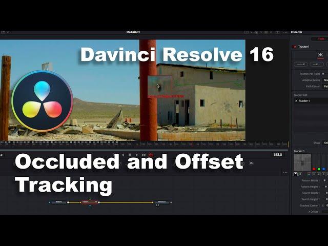 Uncover the Secrets of Davinci Resolve Fusion Offset and Occluded Tracking!