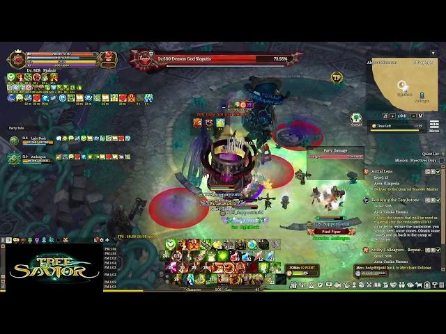 Tree of Savior Fedimian Support Guild Singu,Cm,Abbys,Memory of flame, Isle of Despair JSR 13/07/2024