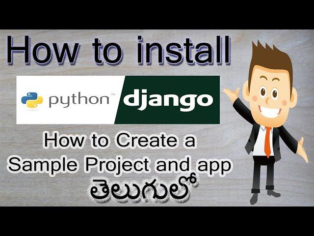 Django | How to Install Django on windows | Create a sample Project | Create App | TeluguTech | #TT4