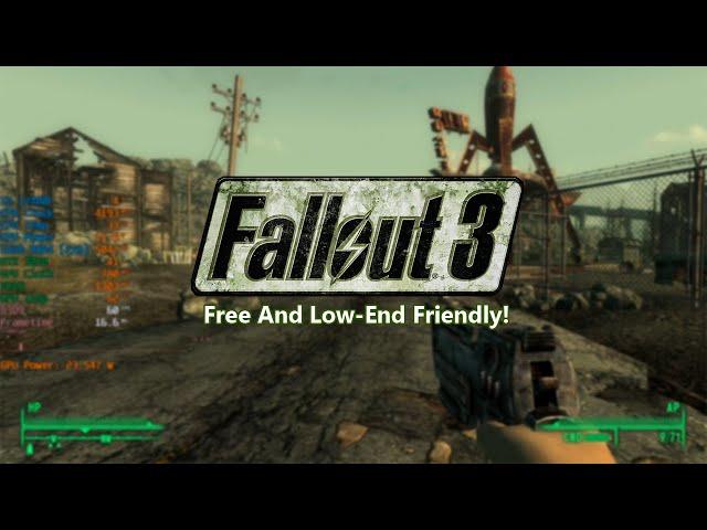 fallout 3 GOTY is free right now and will run on the worst pc in your house (expired)