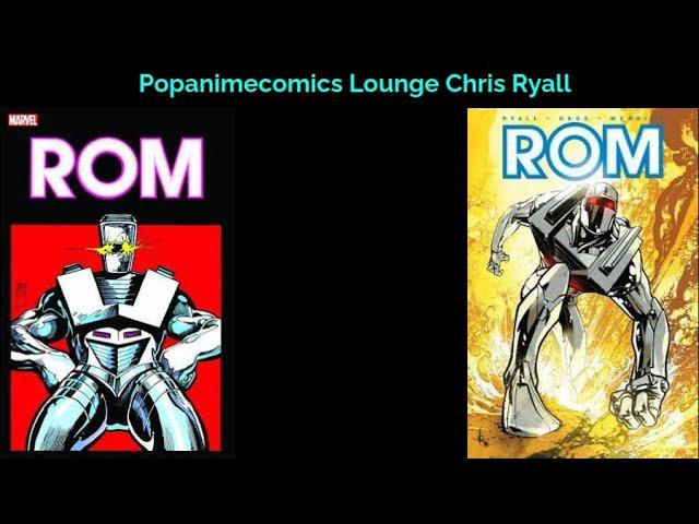 Popanimecomics Lounge Chris Ryall Interview #Comics #IDW #Marvel #ROM