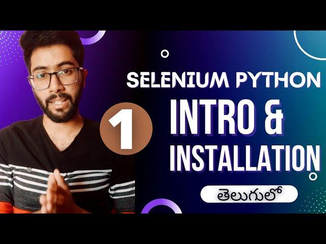 Python Selenium in telugu | Selenium virtuenv Installation in telugu | Vamsi Bhavani