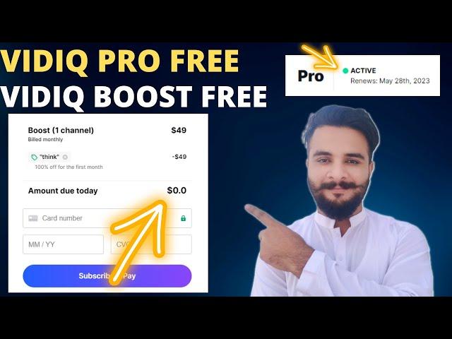 VidIQ pro free | VidIQ boost free  | VidIQ Promo Code 2023