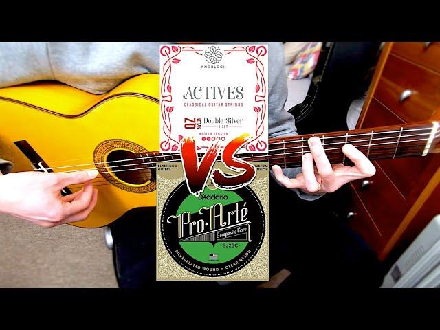 STRING TEST: Knobloch VS D'Addario [Flamenco Guitar]