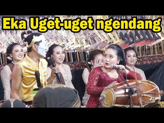 EKA UGET-UGET NGENDANG DI GARAP DALANGE LIMBUKAN LUCU FT GARENG TRALALA