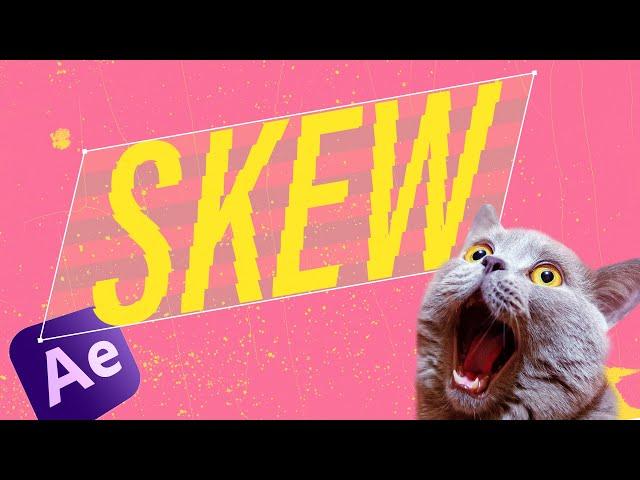 Why are After Effects artists freaking out about Skew? | Insane new time-saving tool